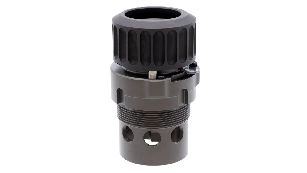 B&T Adapter for Print-X supressor with HUB interface 1.375"-24 Surefire titanium