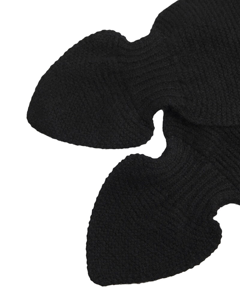Kashmirsjal neck tie svart