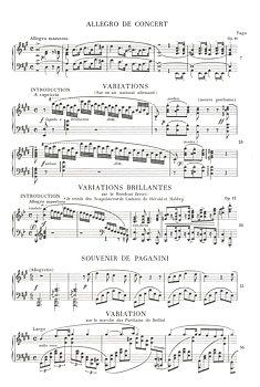 Chopin - Concert Allegro Variations