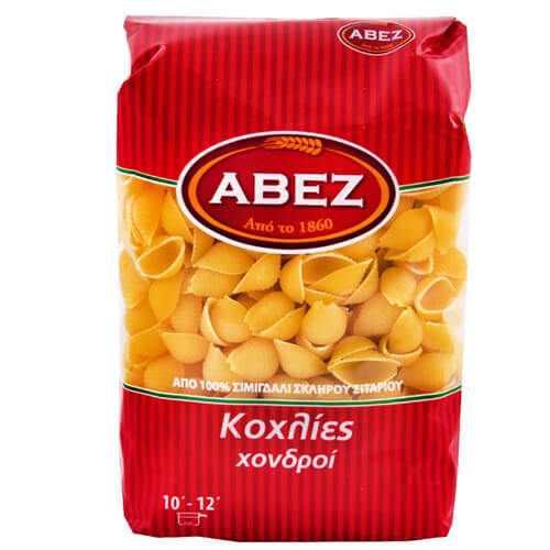 conchigle thick, 500g, abez ( kochlies )