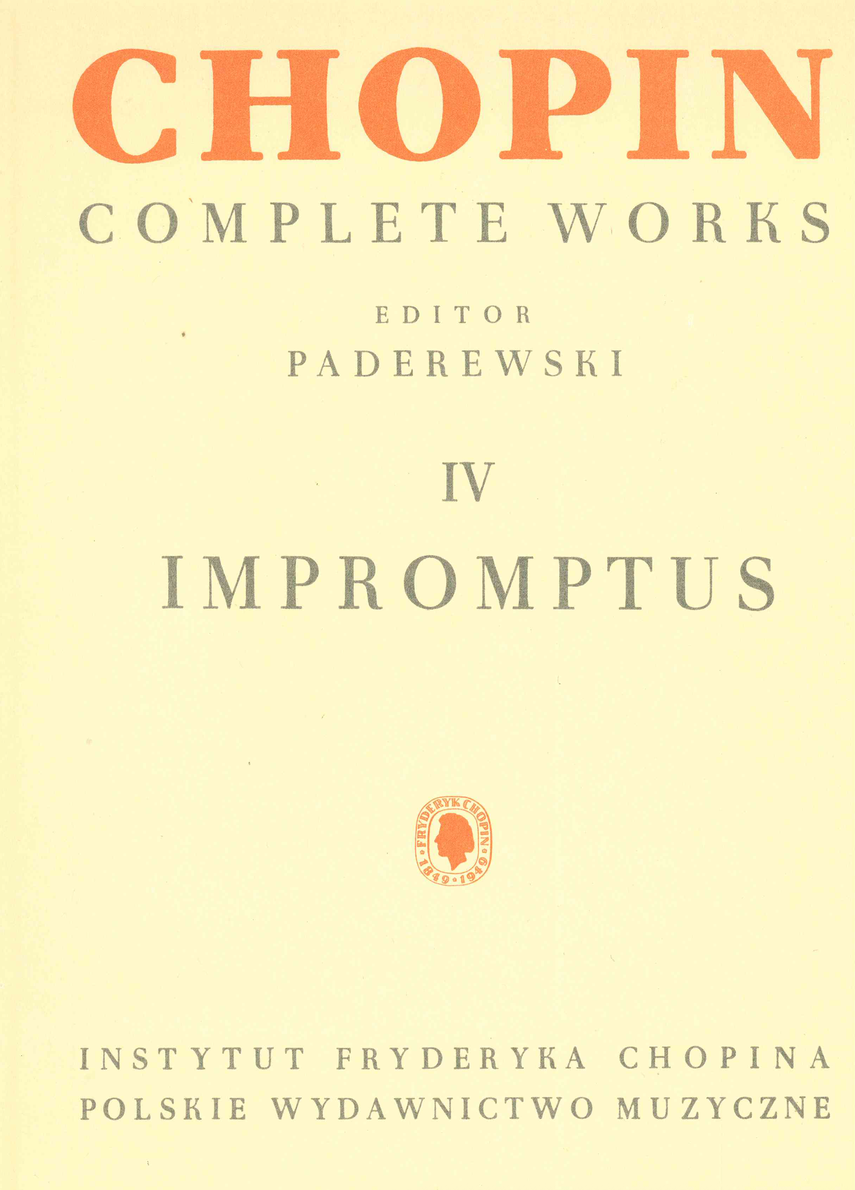 Chopin - Impromptus