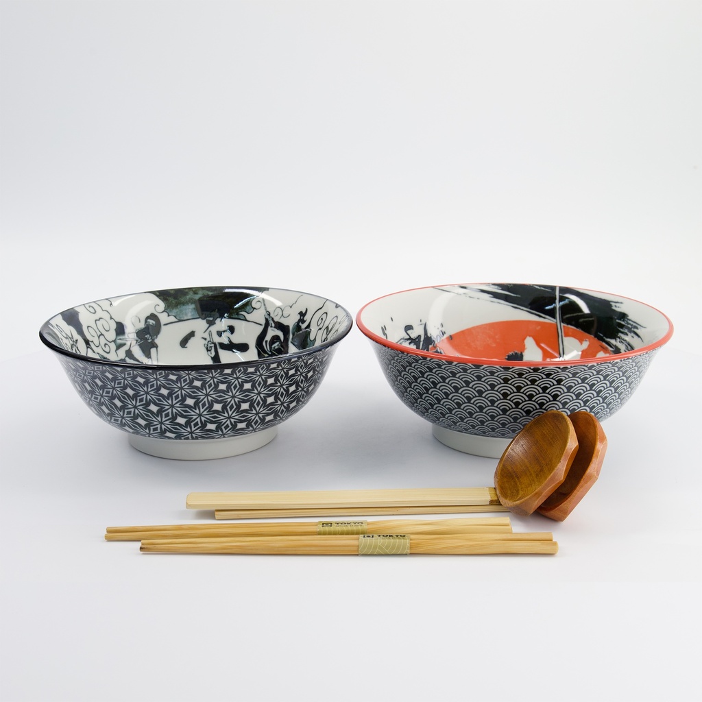 Tokyo Asakusa Ramen Warrior Presentset 6-delar - 3