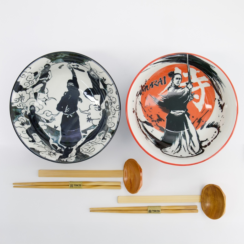 Tokyo Asakusa Ramen Warrior Presentset 6-delar