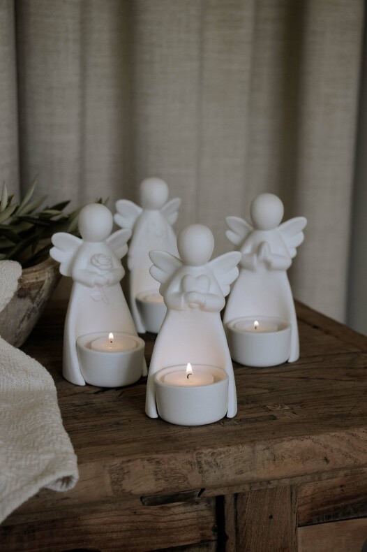 Friendship Angel for tealights incl Gift Box - Majas Cottage - 4
