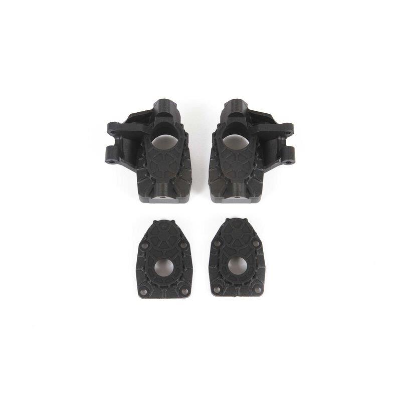 AXIAL Currie F9 Portal Steering Knuckle Caps: Capra 1.9 UTB, SCX10III Base Camp