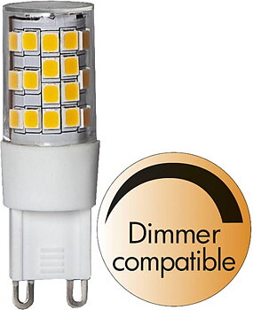 Star Trading 344-09-3 LED Lamps 3.8W G9