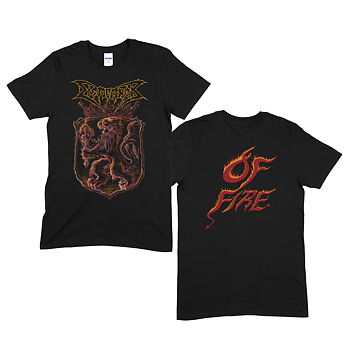 DISMEMBER - T-SHIRT, OF FIRE - SMOELAND