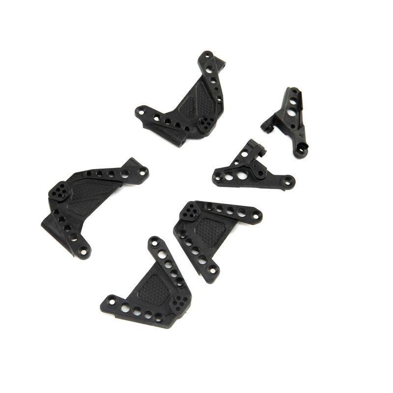 AXIAL Shock Towers & Panhard Mounts, FR/RR: SCX10 III