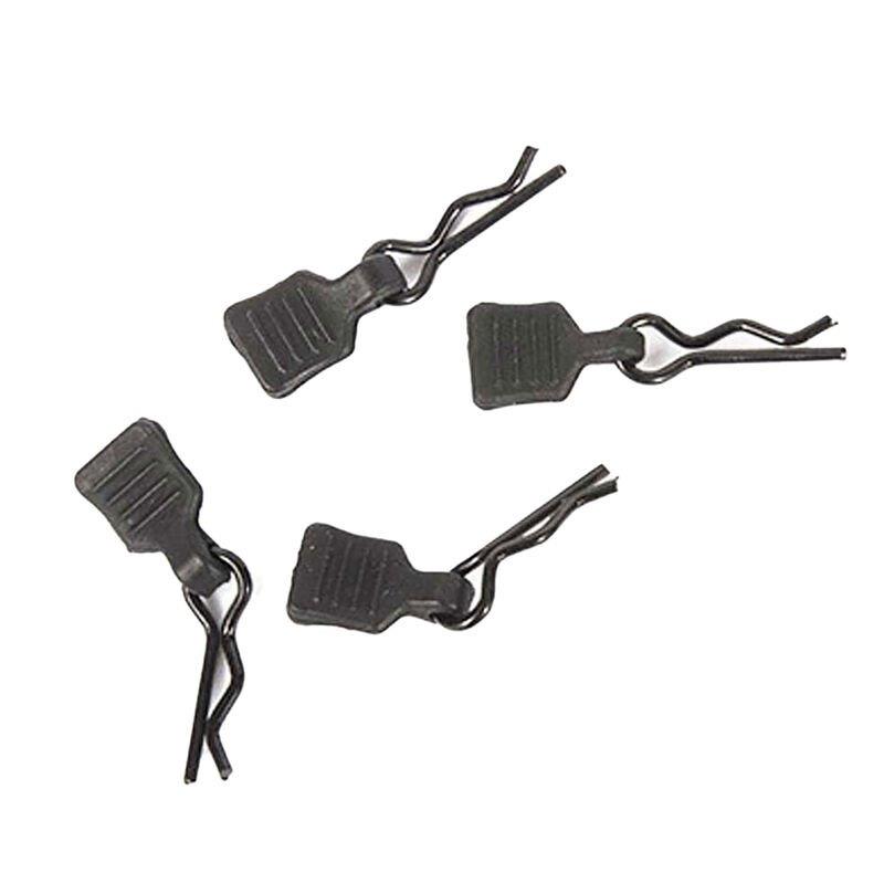 AXIAL Body Clip 6mm Black (4)