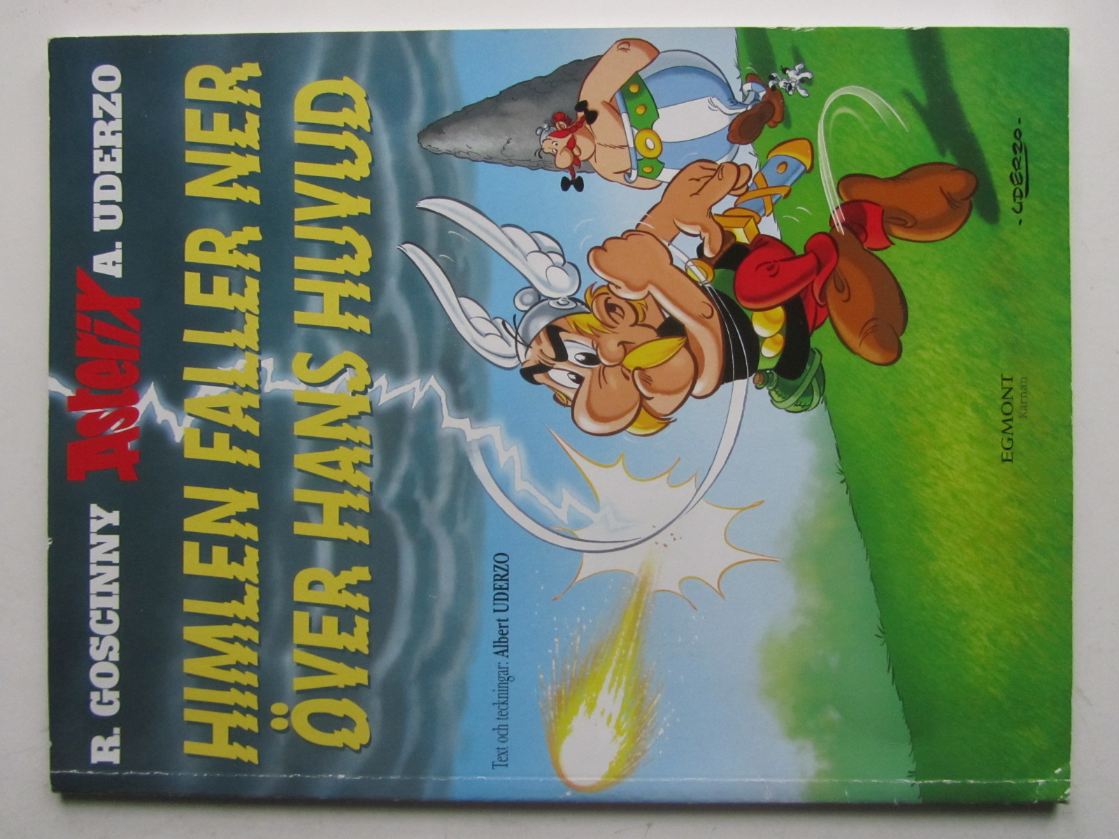 Asterix 33 Himlen faller ner över hans huvud 1:a upplagan Fn-
