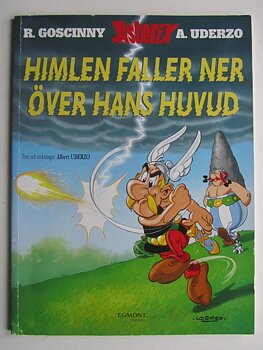 Asterix 33 Himlen faller ner över hans huvud 1:a upplagan Fn-