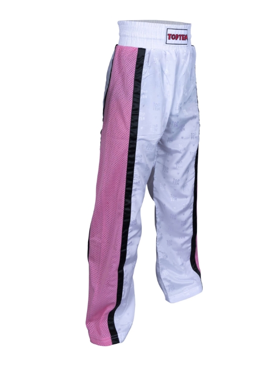 Topten trouser WAKO Mesh White/Pink