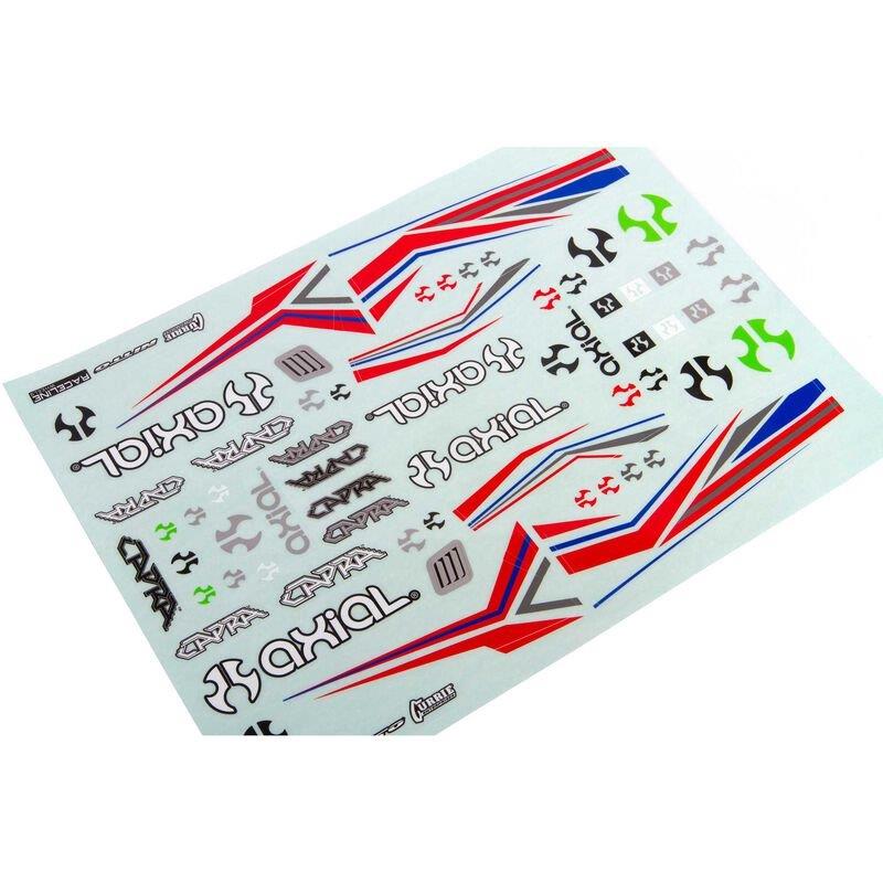 AXIAL Body Panel Set, Clear: Capra 1.9 UTB - 3