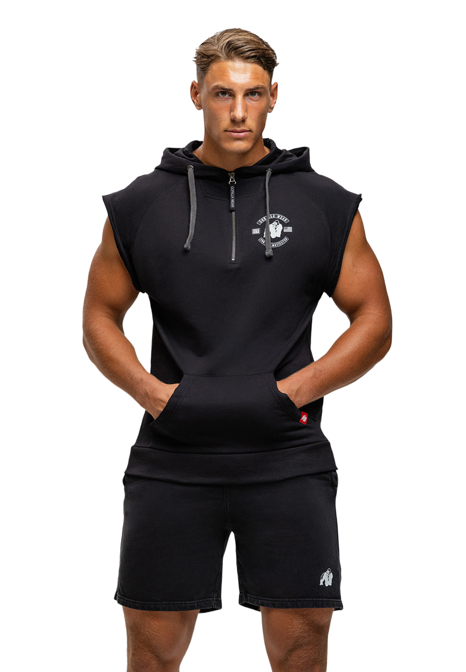 Huntley Sleeveless Hoodie, black - 9