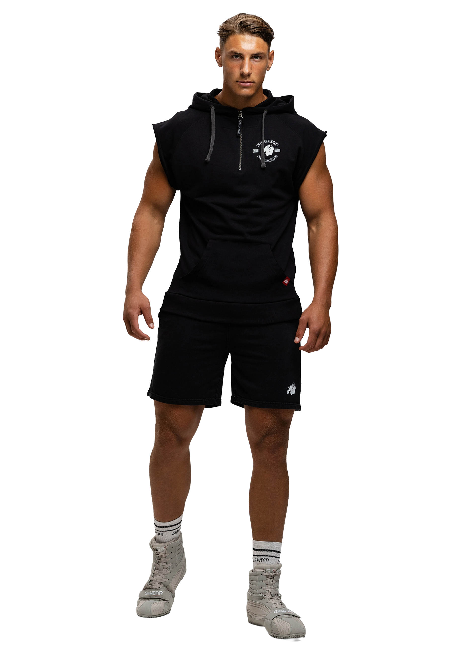 Huntley Sleeveless Hoodie, black - 4