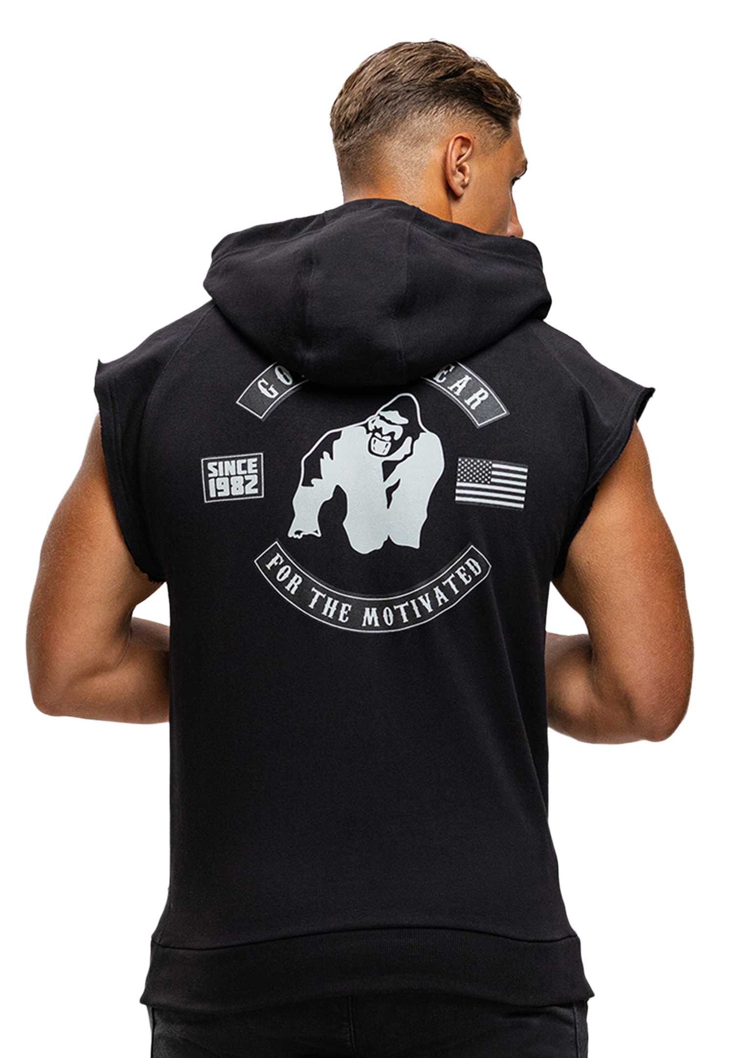 Huntley Sleeveless Hoodie, black - 2