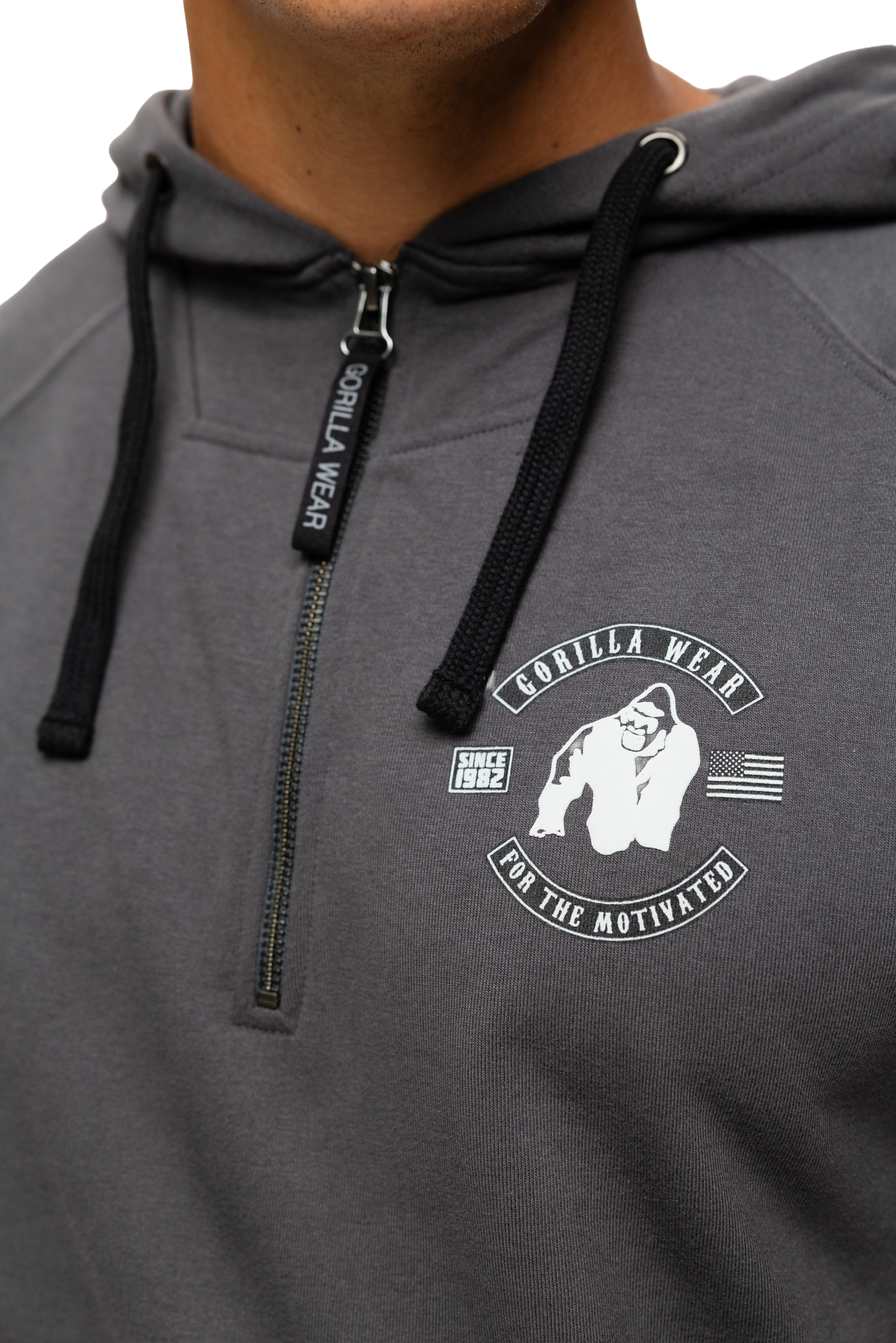 Huntley Sleeveless Hoodie, dark grey - 5