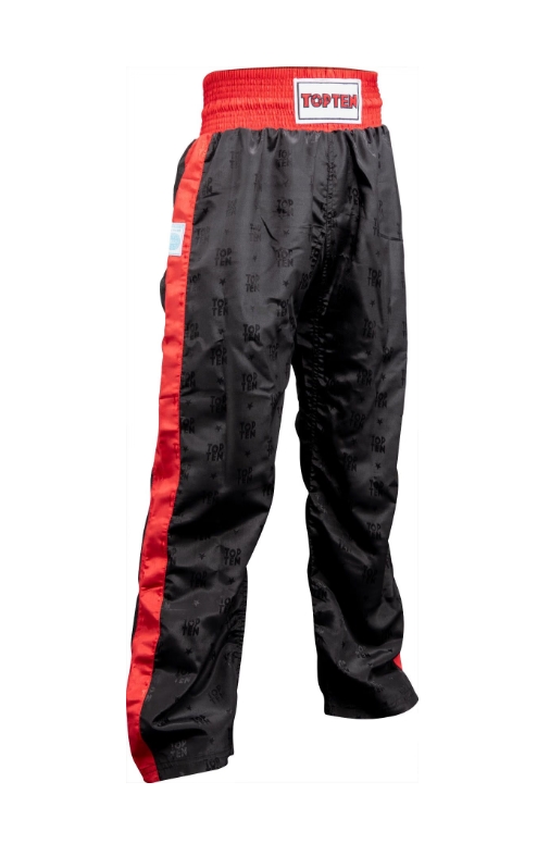 Topten trouser WAKO Classic Black/Red