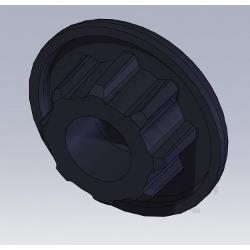 Plastic housing for screws for hobs and sinks - 2