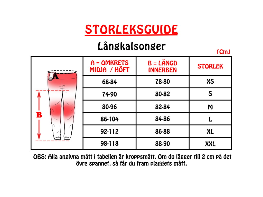 Uppvärmda långkalsonger med merinoull, batteri & USB-laddkabel från Bucken®   - 2