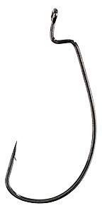 MIKADO HOOK - SENSUAL - OFFSET BIG EYE BLACK NICKEL