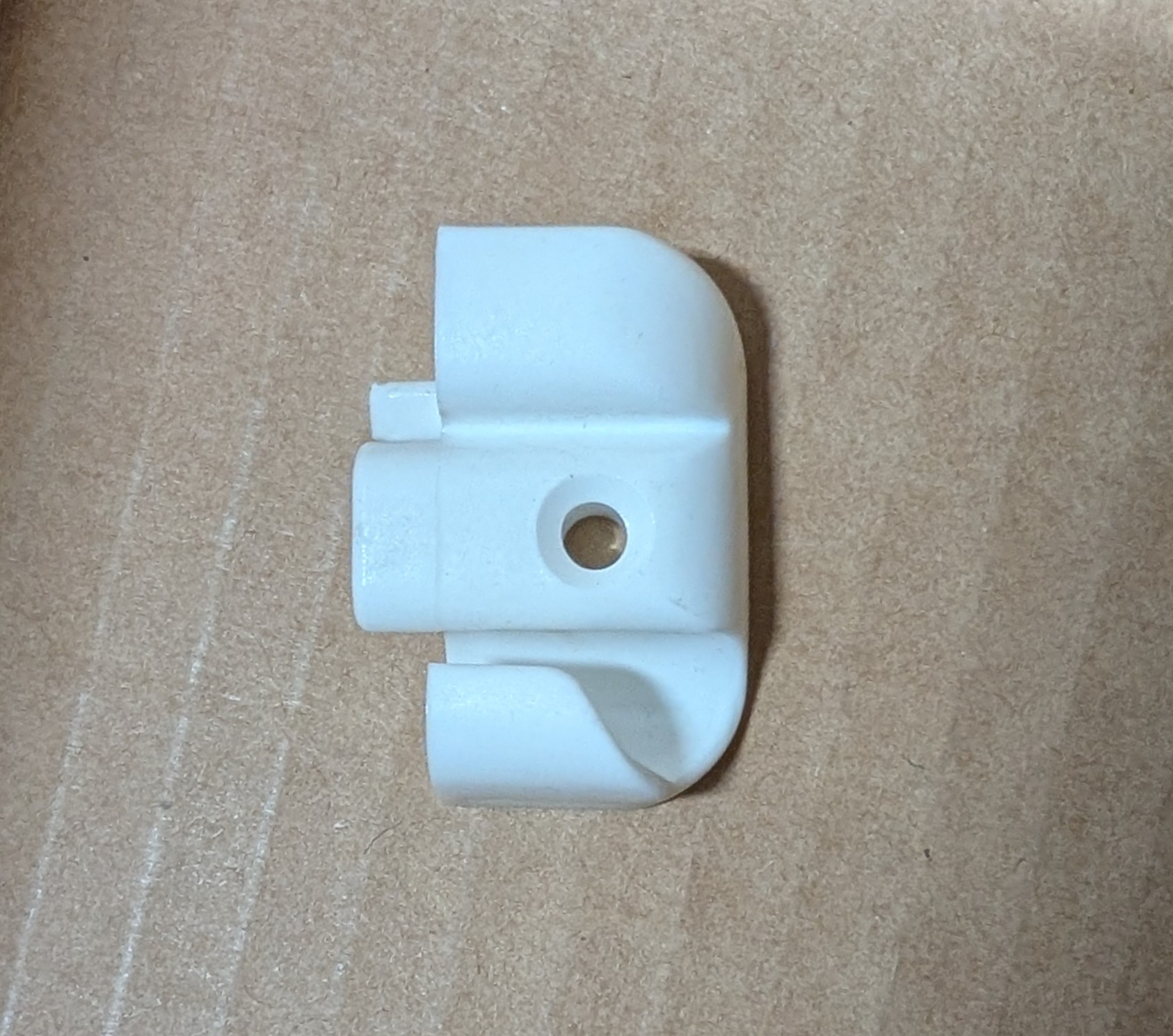 Endcap window, White - Right