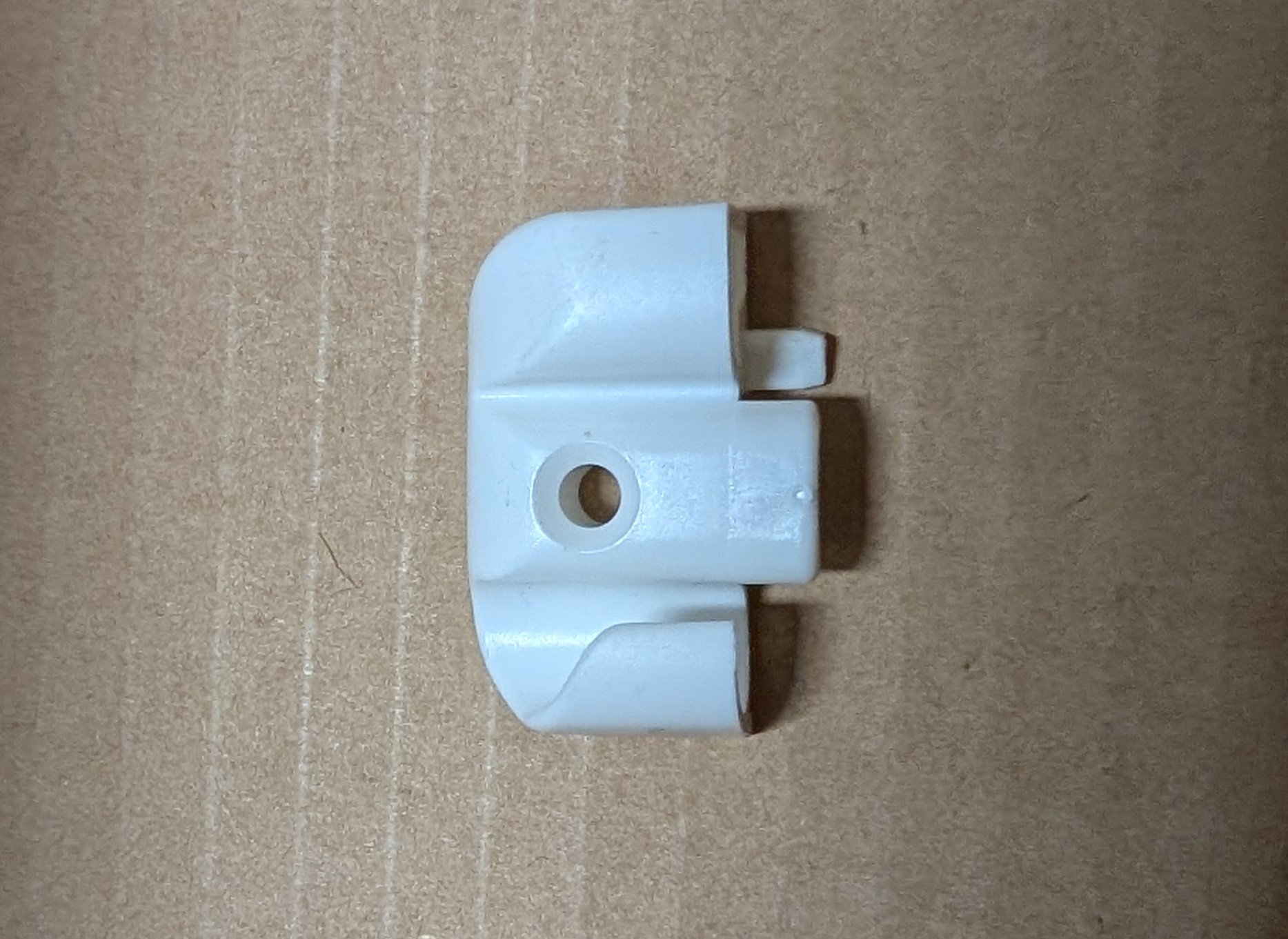 Endcap window White - Left