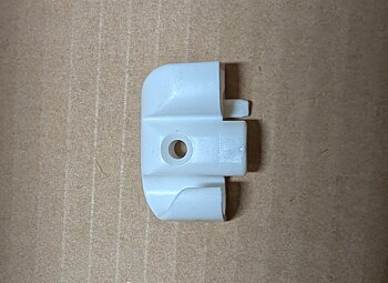 Endcap window White - Left