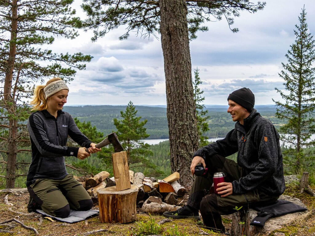 Uppvärmd underställströja med merinoull, batteri & USB-laddkabel från Bucken®   - 7