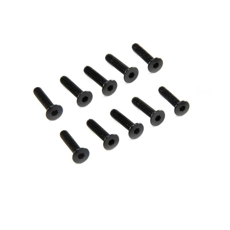 AXIAL M3 x 14mm Flat Head Screw (10)