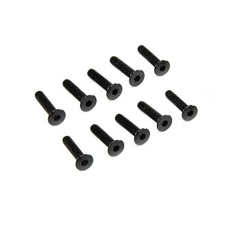 AXIAL M3 x 14mm Flat Head Screw (10)