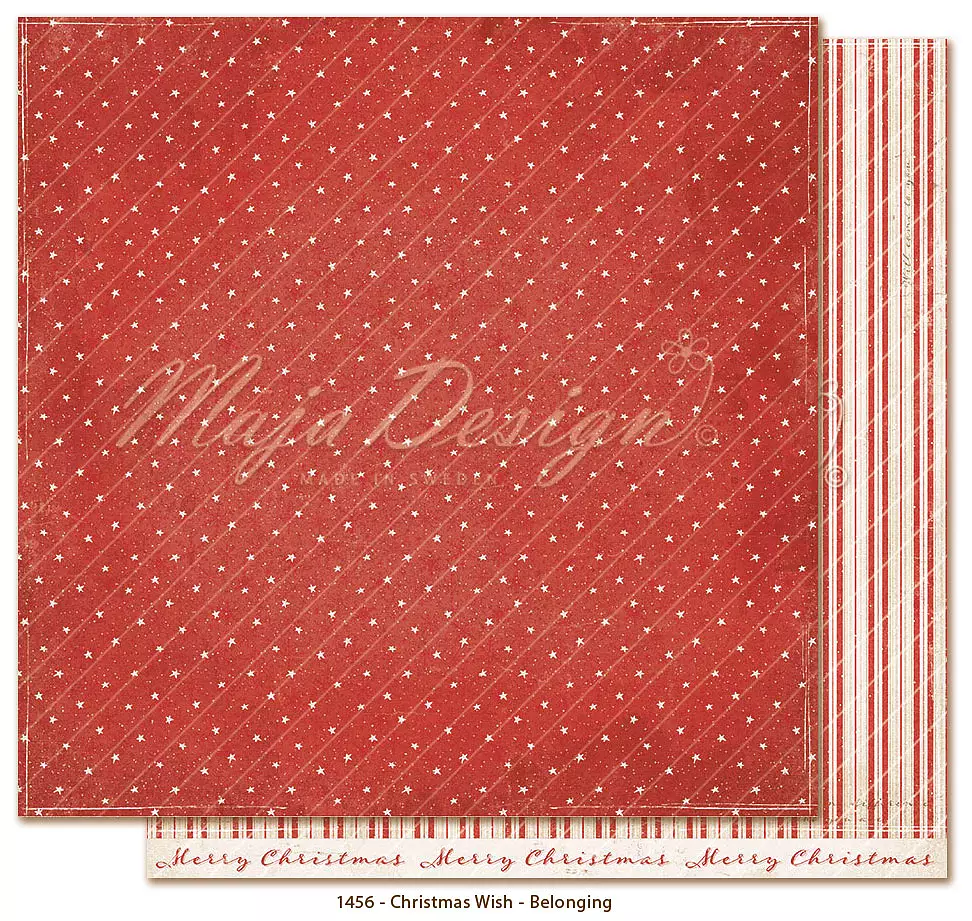   Maja Design  Christmas Wish - 6"x6" Collection pack - 12
