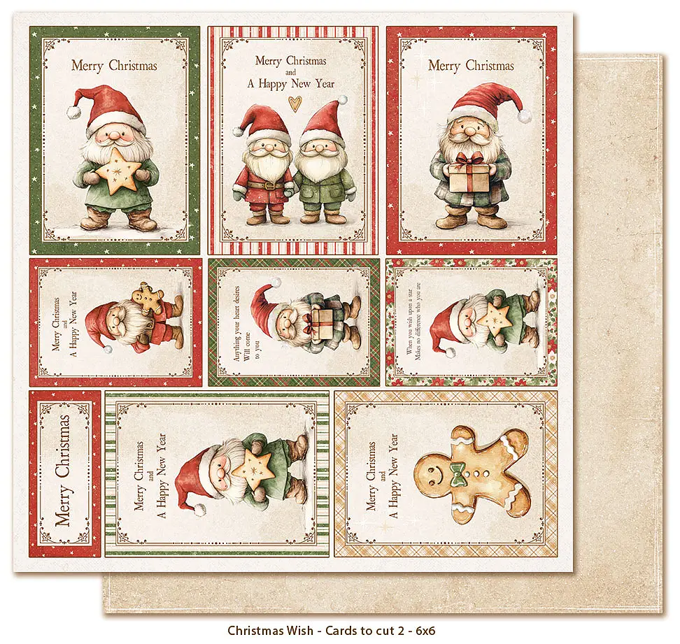   Maja Design  Christmas Wish - 6"x6" Collection pack - 17