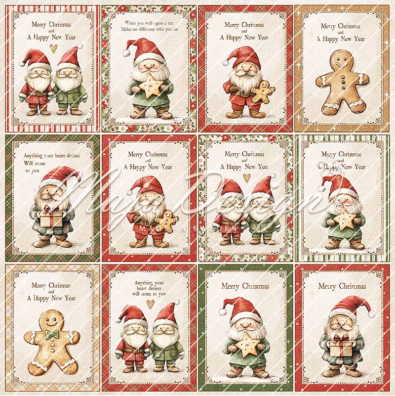 Maja Design Christmas Wish - Cards to cut - 2