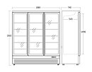 Displaykyl DC1664BB, 1664 liter
