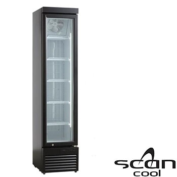 Displayfrys DF160BD, 165 liter