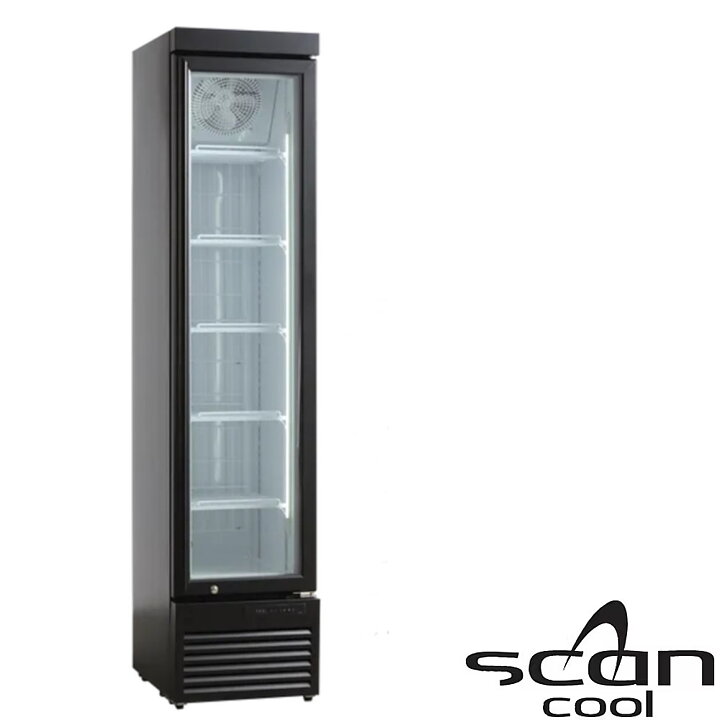 Displayfrys DF160BD, 165 liter
