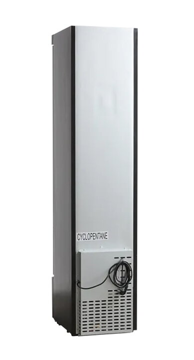 Displayfrys DF160BD, 165 liter
