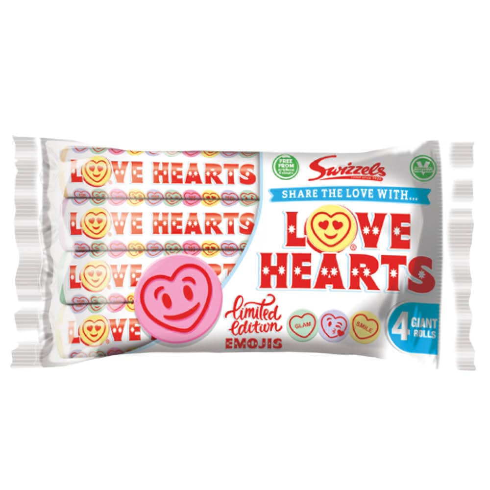 Swizzlers Love Hearts confezione da 4 pezzi