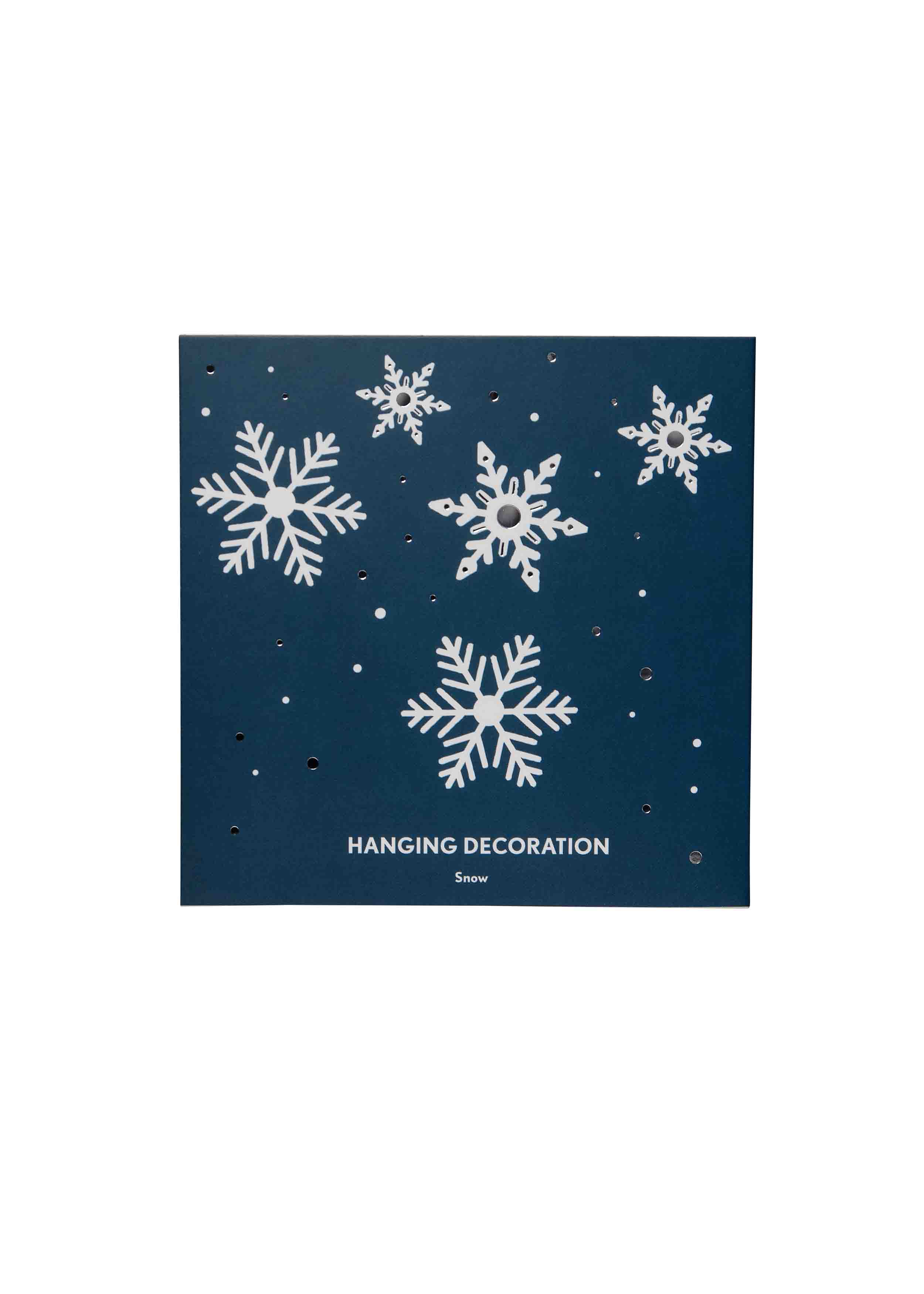 Hanging Christmas Decoration - Snow - 3