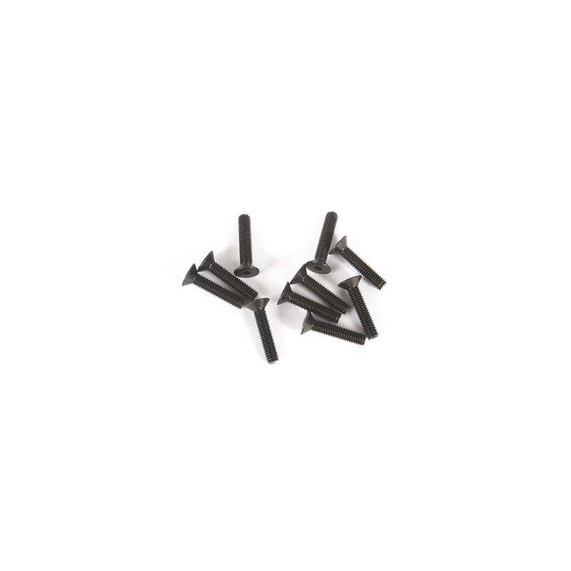 AXIAL M2.5 x 12mm Flat Head Screw (10)