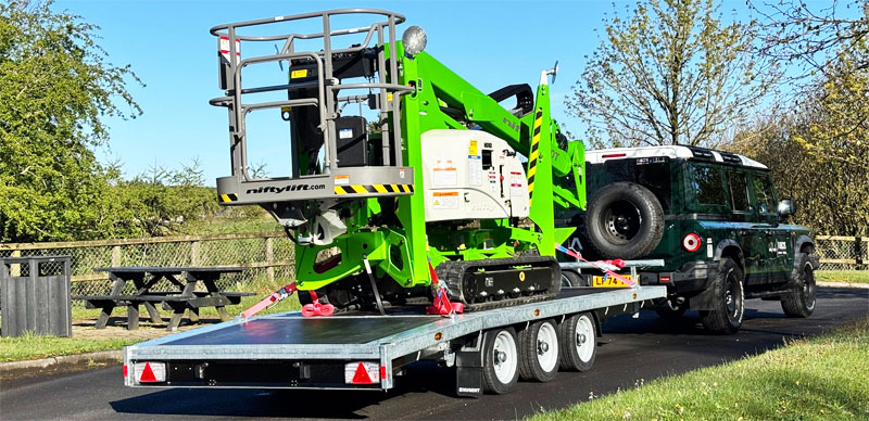 Nugent - lowloader - biltrailer ::: 479 x 200 cm ::: 3500 kg - 3