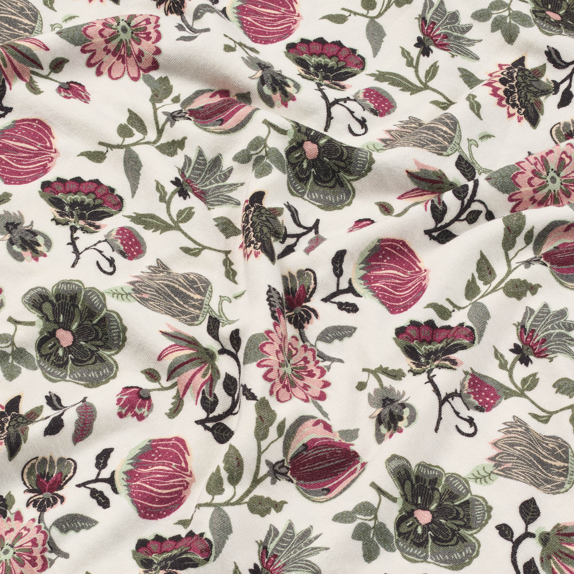 Lady Avenue Bamboo Bigshirt Forrest Flower