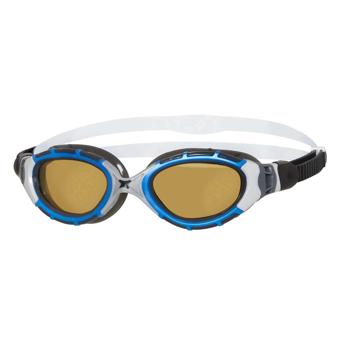 Zoggs Predator Flex Polarized Ultra Reactor - Photochromatic - Blue/Gold