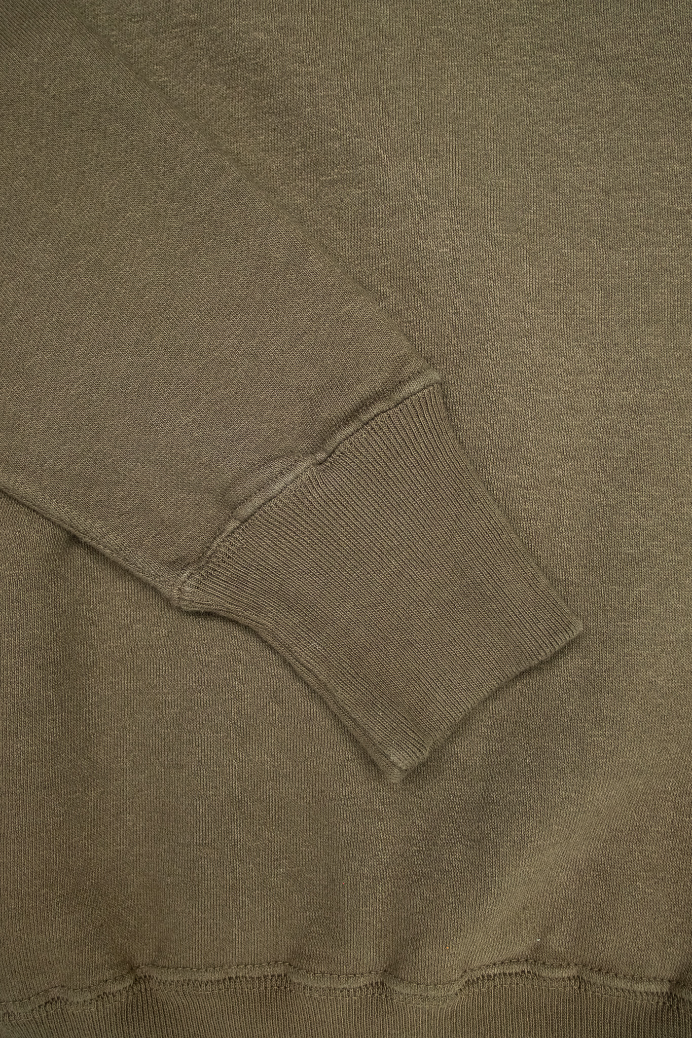 Sunray Sportswear - Laniakea CN Sweatshirt Japanese Brushed Fleece Black Olive - 4