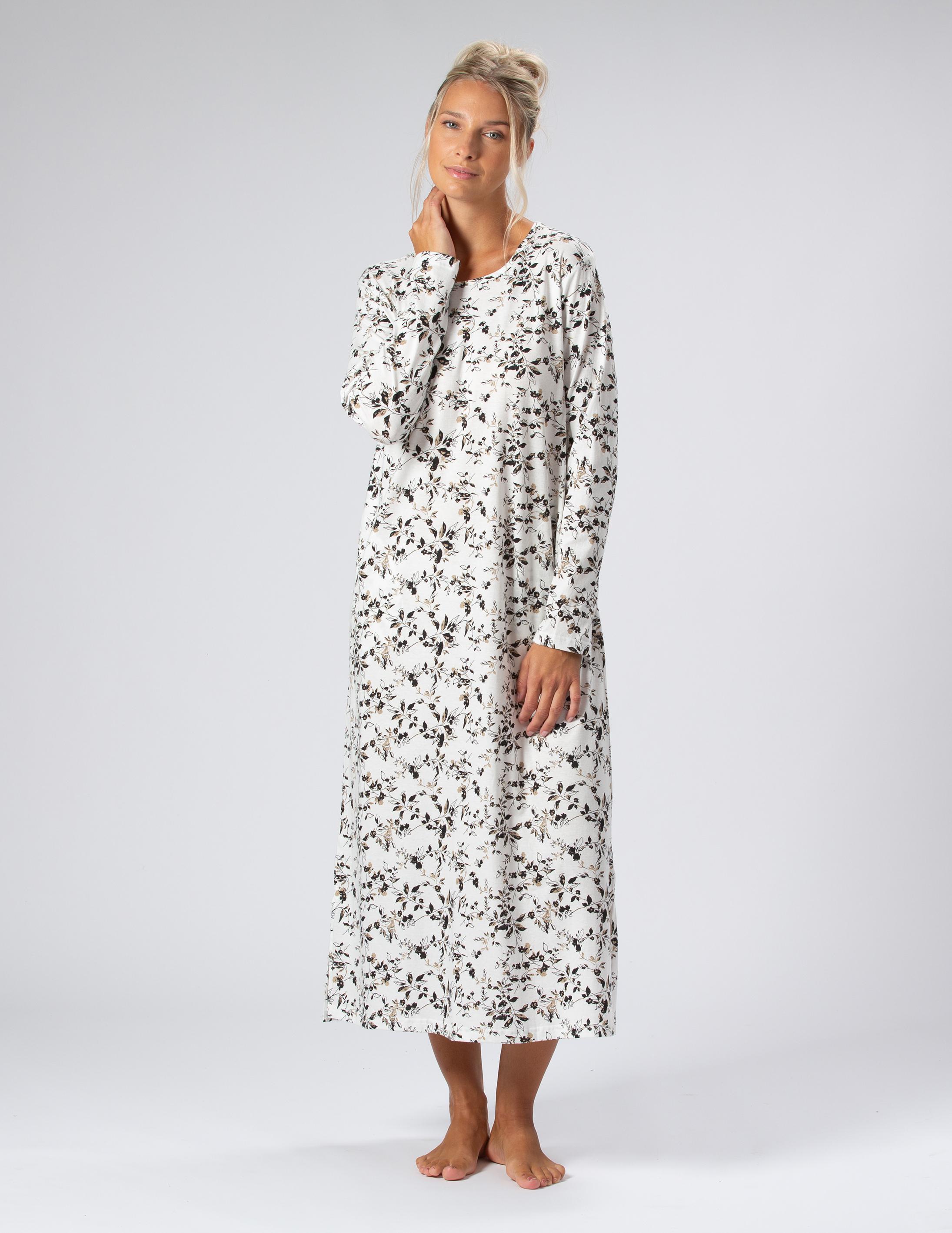 Trofé Silhouette Long Sleeve Nightdress