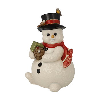 Goebel Snögubbe 13,5 cm - Moving into Winters Home
