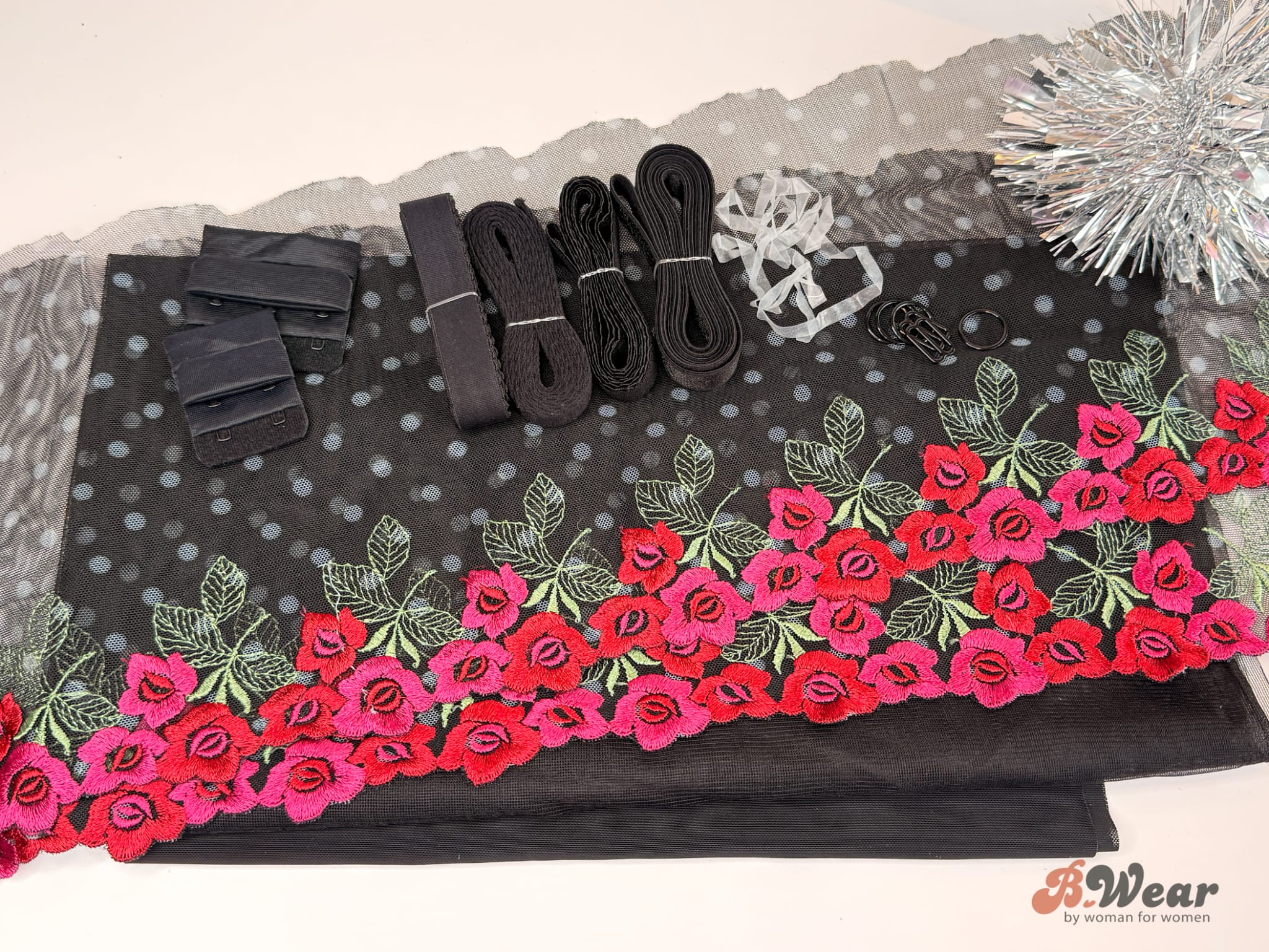 Bra kit with lace - Martina