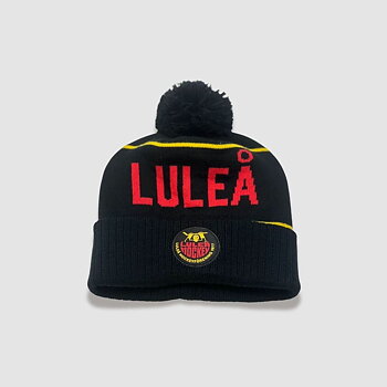 Mössa stickad LULEÅ Svart