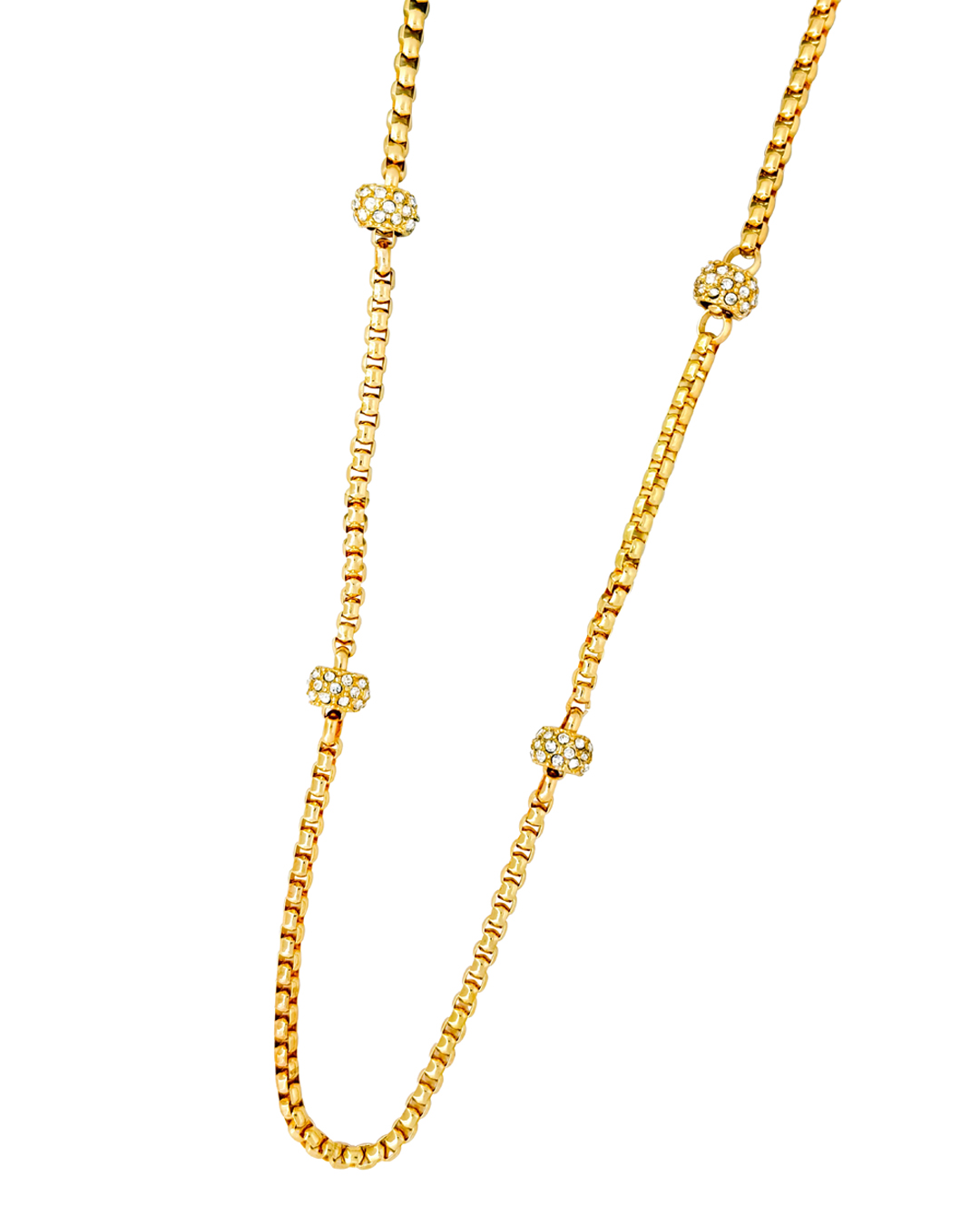 Halsband 4380 guldfärgat